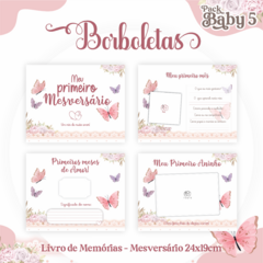 Álbum Mesversário - Borboletas - comprar online