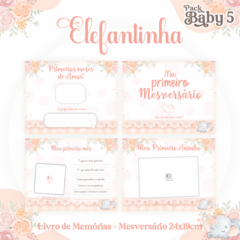 Álbum Mesversário - Elefante Menina - comprar online