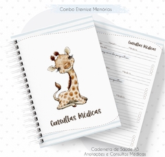 Caderneta de Vacinas - Girafinha Menino na internet