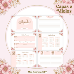 Mini Agenda 2025 - Floral com Borboletas - comprar online