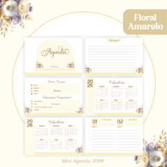 Mini Agenda 2025 - Floral - comprar online