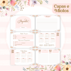 Mini Agenda 2025 - Floral - comprar online