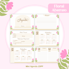 Mini Agenda 2025 - Floral - comprar online