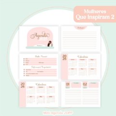 Mini Agenda 2025 - Mulheres Inspiradoras - comprar online