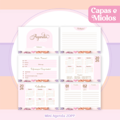 Mini Agenda 2025 - Floral - comprar online