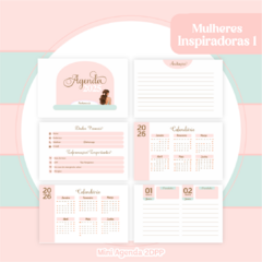 Mini Agenda 2025 - Mulheres Inspiradoras - comprar online