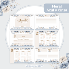 Mini Agenda 2025 - Floral - comprar online