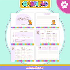 Mini Agenda 2025 - Garfield - comprar online