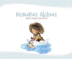 Álbum Mesversário - Amiguinhos do Gelo Menina - comprar online