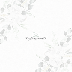 Álbum do Batismo - Floral Alfabeto - comprar online