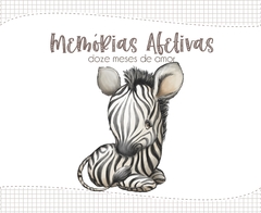 Álbum Mesversário - Zebrinha Menino - comprar online