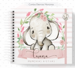 Álbum Mesversário - Elefante Menina