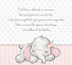 Livro do Bebê - Elefante Menina na internet