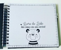 Livro do Bebê - Urso Minimalista - comprar online