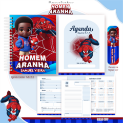 Agenda Escolar 2025 - Homem Aranha