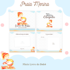 Livro do Bebê - Praia Menina - comprar online