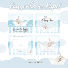 Livro do Bebê - Barquinho de Papel - comprar online