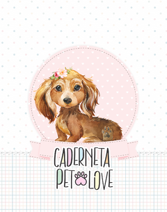 Caderneta Pet - Dog Fêmea Raças - loja online