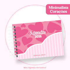 Mini Agenda 2025 - Corações