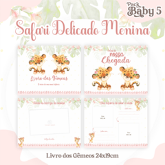 Livro do Bebê - Gêmeas Safari - comprar online