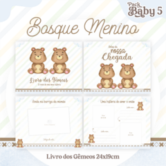 Livro do Bebê - Gêmeos Bosque - comprar online