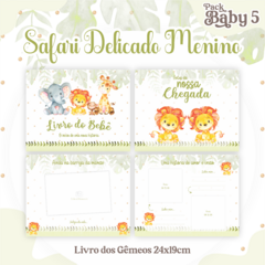 Livro do Bebê - Gêmeos Safari - comprar online