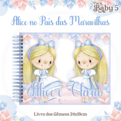 Livro do Bebê - Gêmeas Alice