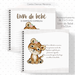 Livro do Bebê - Leopardo Menina - comprar online