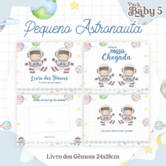 Livro do Bebê - Gêmeos Astronauta - comprar online