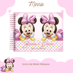 Livro do Bebê - Gêmeas - Minnie