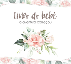 Livro do Bebê - Floral - comprar online