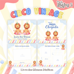 Livro do Bebê - Gêmeos Circo - comprar online