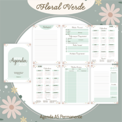 Agenda 2025 - Professores Floral Verde - comprar online