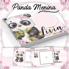 Álbum de Fotos Newborn - Panda Menina