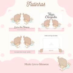 Livro do Bebê - Gêmeas - Fadinha - comprar online
