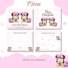 Livro do Bebê - Gêmeas - Minnie - comprar online