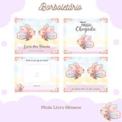 Livro do Bebê - Gêmeas - Borboletas - comprar online