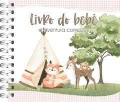Livro do Bebê - Bosque Tribal Menina - comprar online