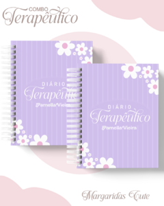 Diário Terapêutico Feminino - Flores