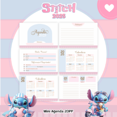 Mini Agenda 2025 - Stitch - comprar online