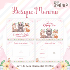 Livro do Bebê - Bosque Menina - comprar online