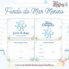 Livro do Bebê - Fundo do Mar Menino - comprar online