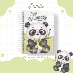 Caderneta de Vacinas - Panda Menino
