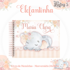 Álbum Mesversário - Elefante Menina