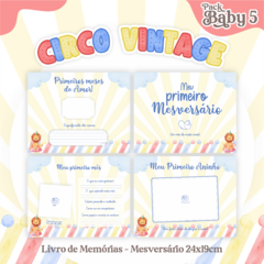 Álbum Mesversário - Circo - comprar online