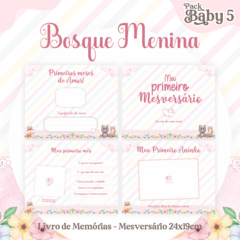 Álbum Mesversário - Bosque Menina - comprar online