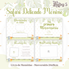 Álbum Mesversário - Safari Menino - comprar online