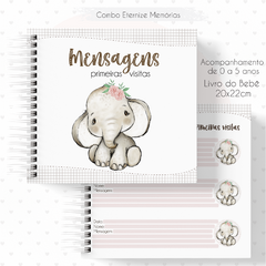 Livro do Bebê - Elefante Menina - loja online