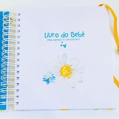 Livro do Bebê - Floral - loja online