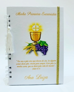 Caderno Primeira Eucaristia - comprar online